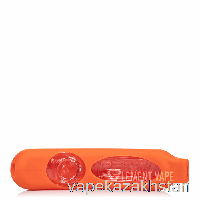 Vape Kazakhstan GRAV Rocker Steamroller with Silicone Skin Scarlet Orange